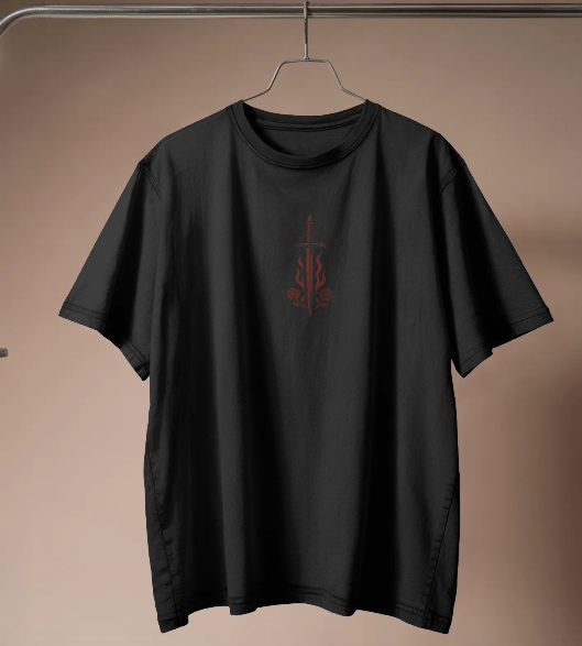 SANCTIFIED WRATH OVERSIZED T-SHIRT